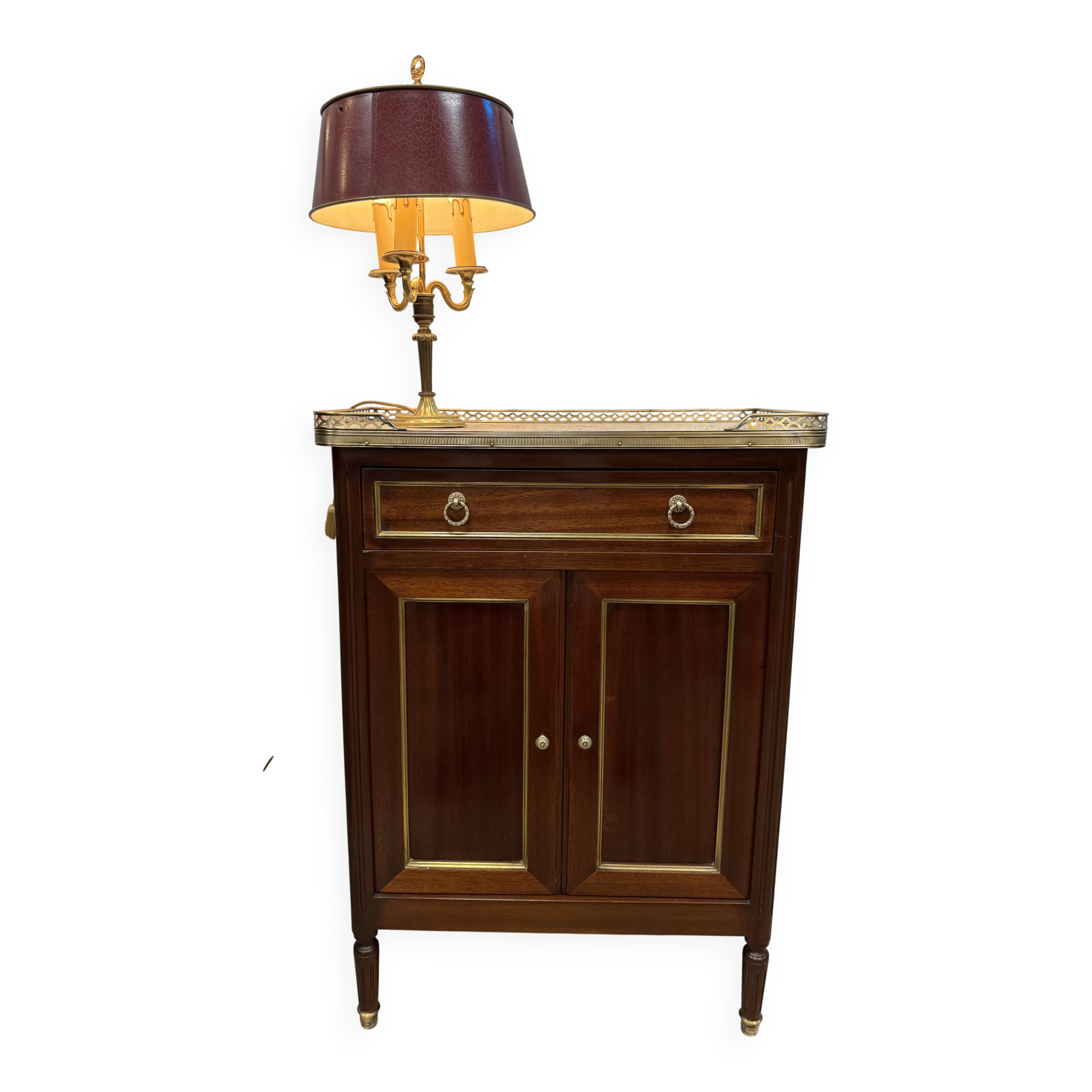 Small sideboard from the mid-century in mahogany -