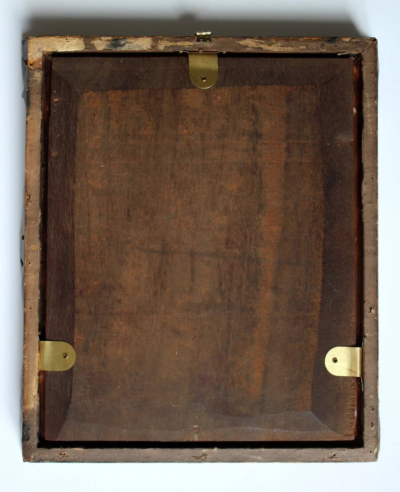 Antique Biedermeier Young Lady Miniature Portrait Painting