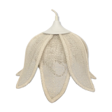 Vintage flower hanging lamp