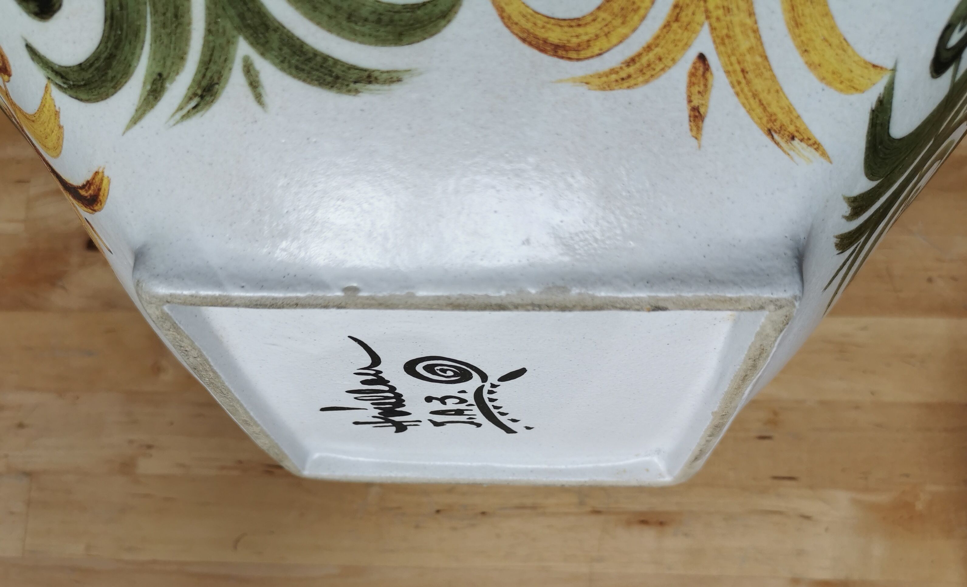 Keralluc enamelled sandstone cut by Andre Horellou