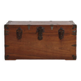 Antique Japanese camphor wood chest – Meiji period (c. 1890-1912) #76