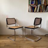Paire de chaises cesca noire