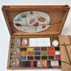 Early 20th-century bourgeois watercolor box