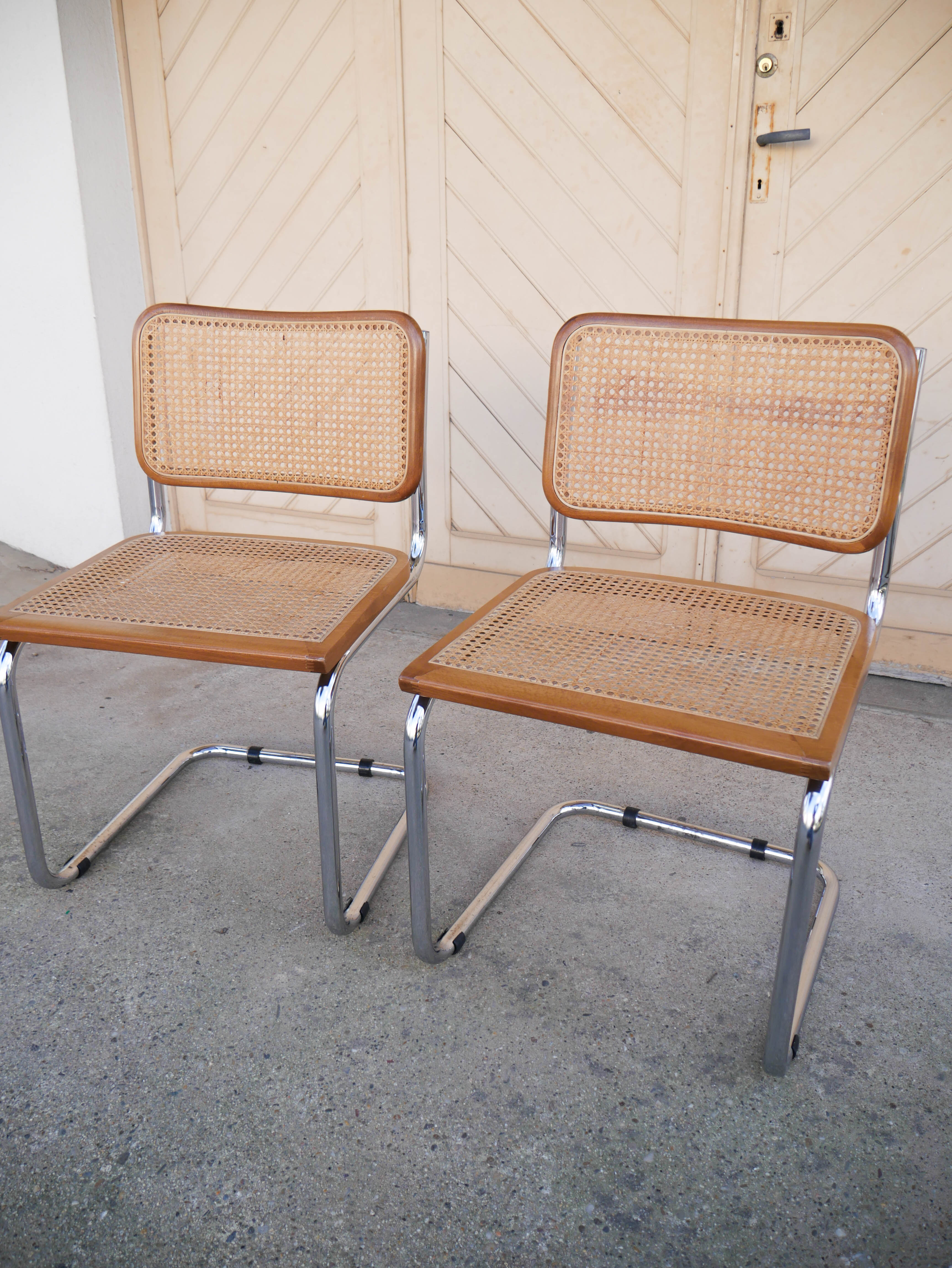 Marcel Breuer B32 chairs