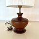 Wood and cotton lamp