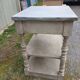 Grand meuble style drapier en bois et zinc