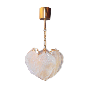 Lustre en verre de Murano édité par Novaresi, années80