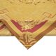Handmade European Vintage Aubusson Kilim 268 cm x 367 cm