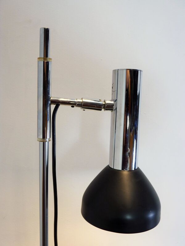 Lampadaire Cosack avec spot orientable années 70