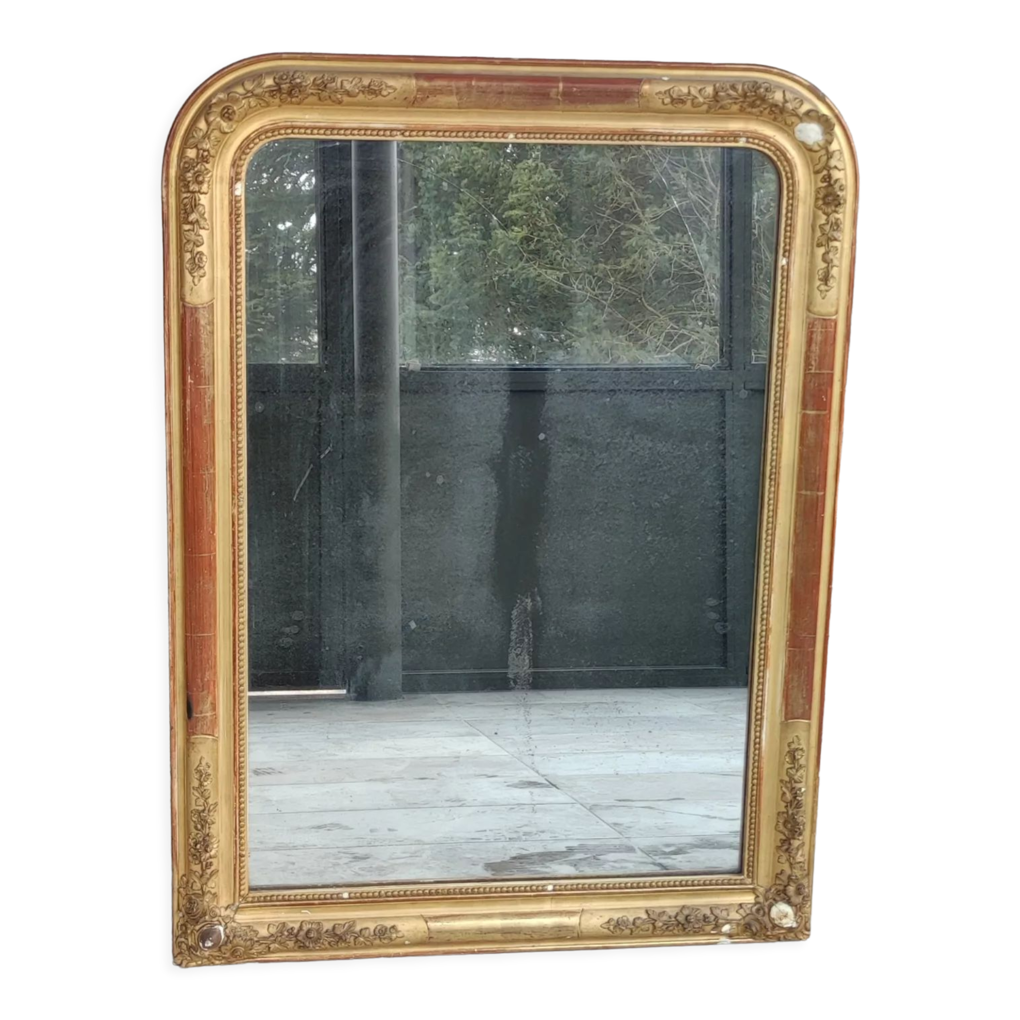 Gilded mirror Louis Philippe 71x94cm