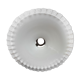 White opaline lampshade