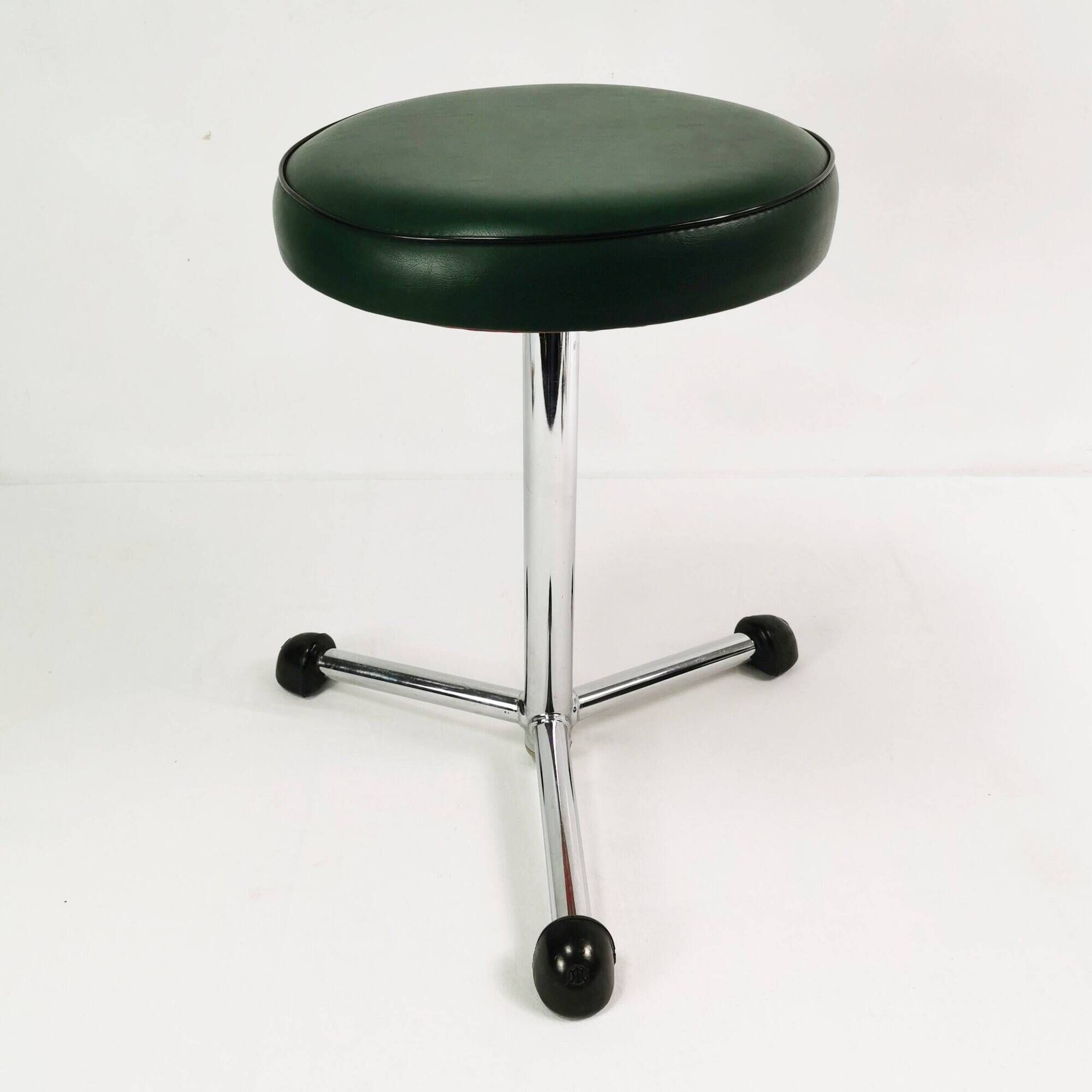 Bauhaus-industrial stool, Maquet, Germany, 1950s