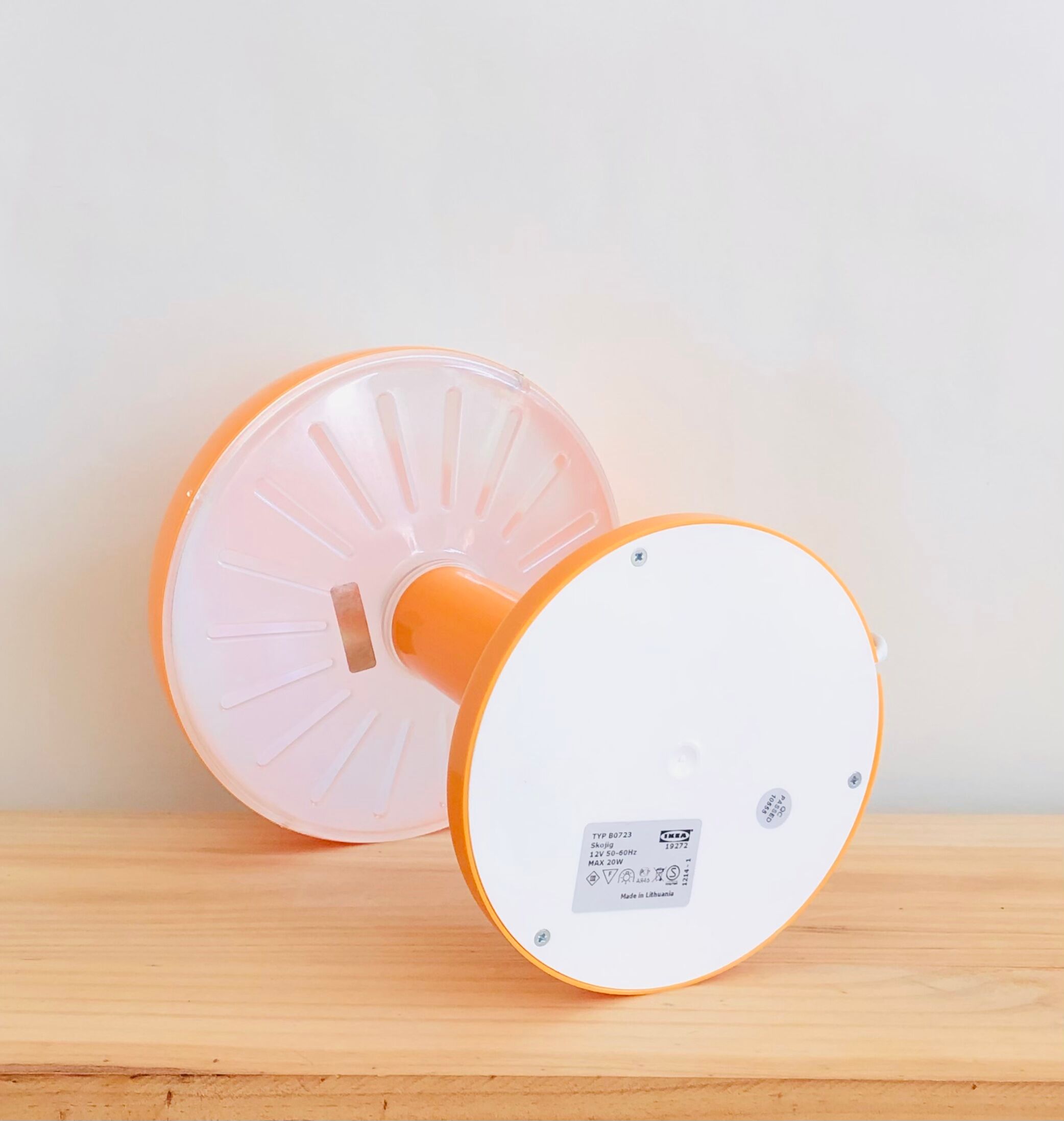 Cloud lamp Skojig Ikea vintage orange