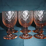 Pineapple shaped glasses 70s