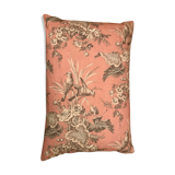 Pink "Indian" rectangular cushion