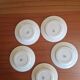 Set of 5 Saint Amandinoise Muguet Plates