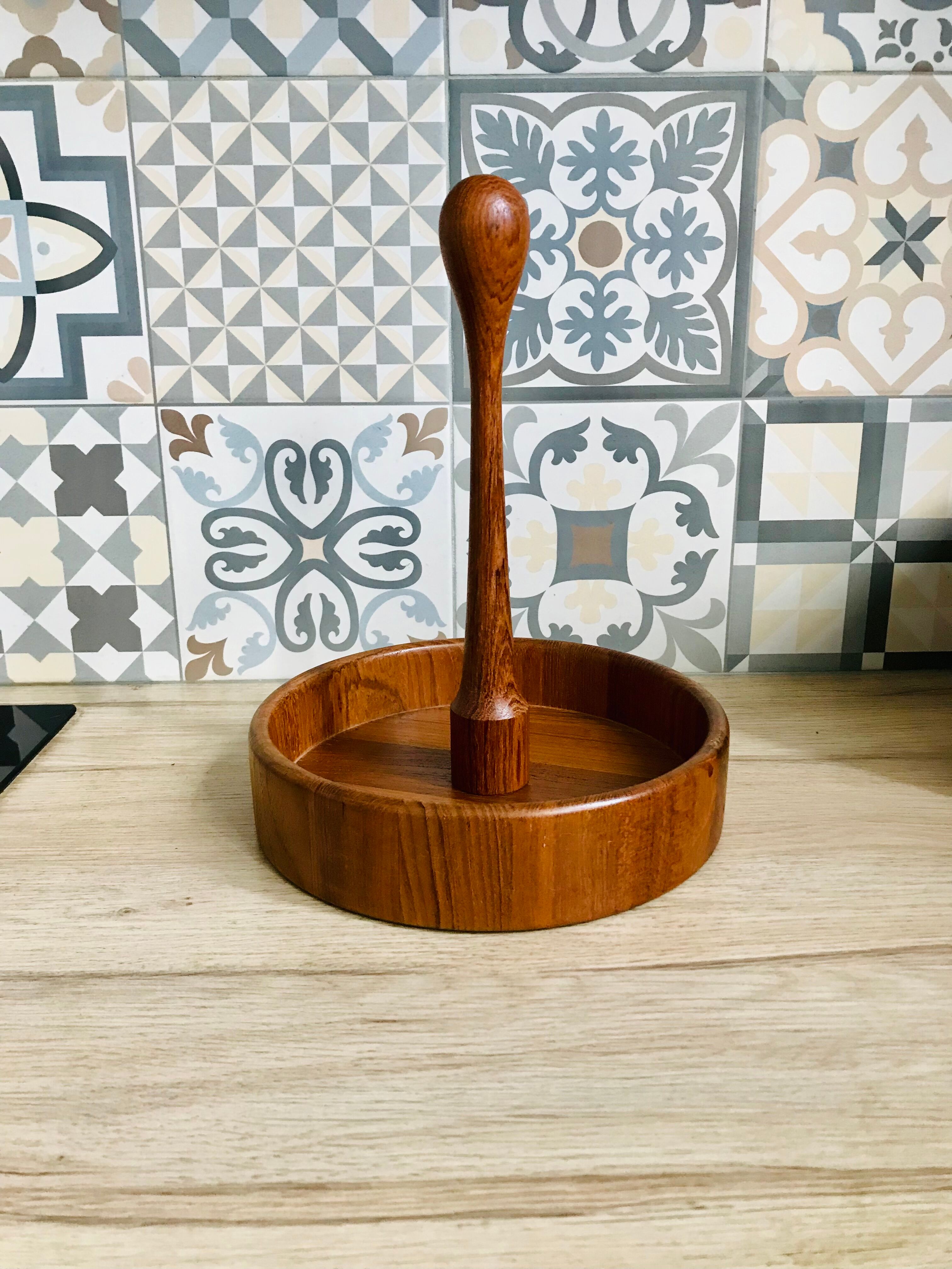 Vintage Scandinavian teak top Digsmed 1964