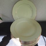 14 assiettes plates SALIN
