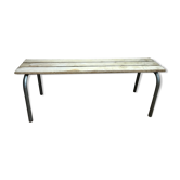Authentic schoolboy's bench