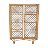 Rattan wardrobe