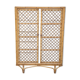 Rattan wardrobe
