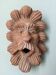 Terracotta wall sculpture, Italian handcrafted