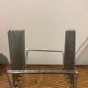 Chrome metal magazine rack 70