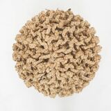 Pouf vintage en corde