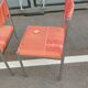 Set of 4 vintage chrome antique chairs