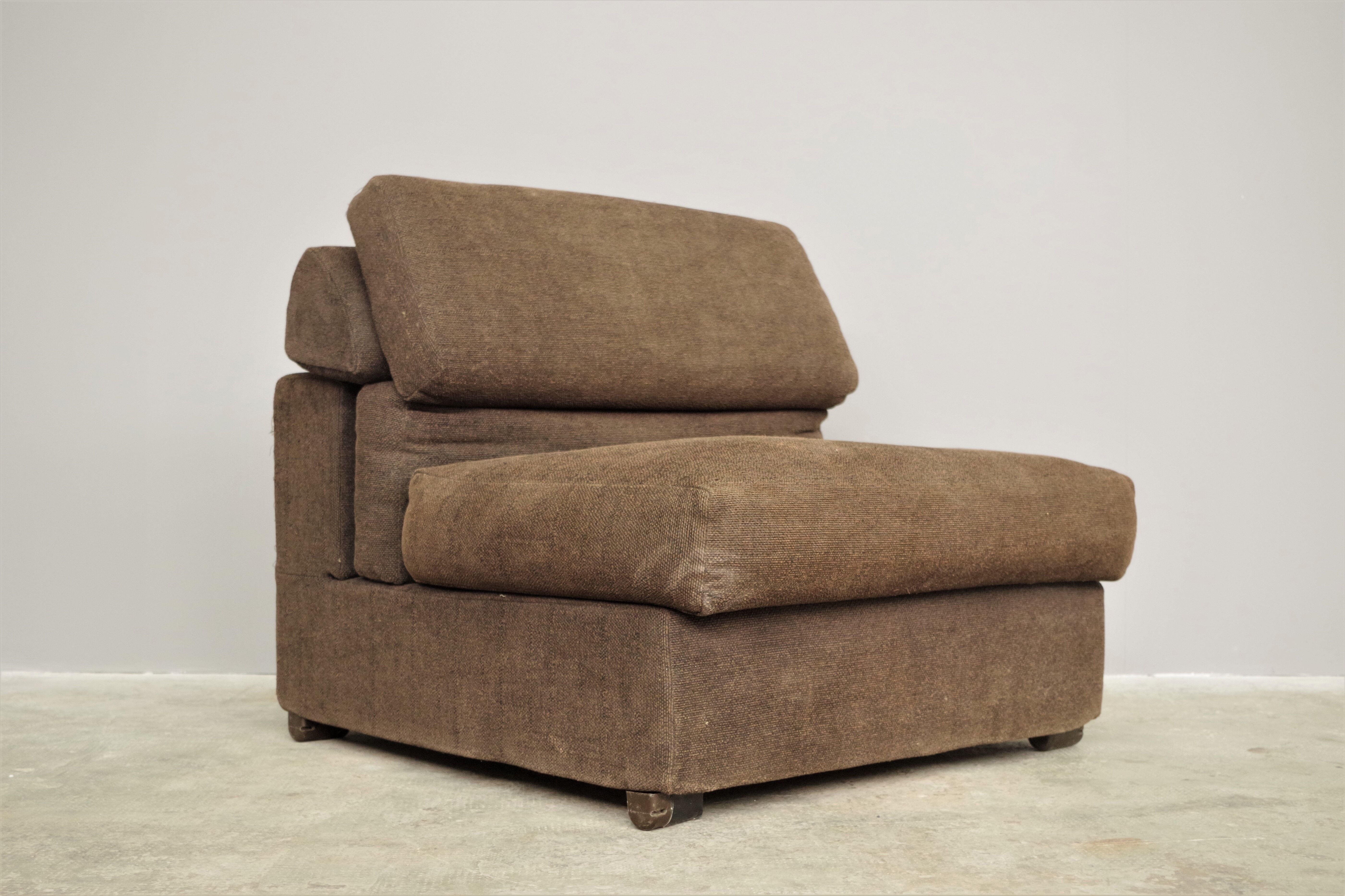 Erasmo armchair by Afra and Tobia Scarpa for B&B Italia, 1970s