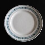 Set of 5 ironstone plates Moulin des Loups & Hamage