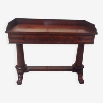 English mahogany desk from the 19th century