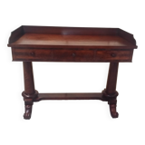 English mahogany desk from the 19th century