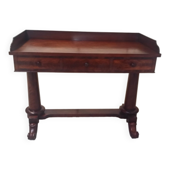 English mahogany desk from the 19th century