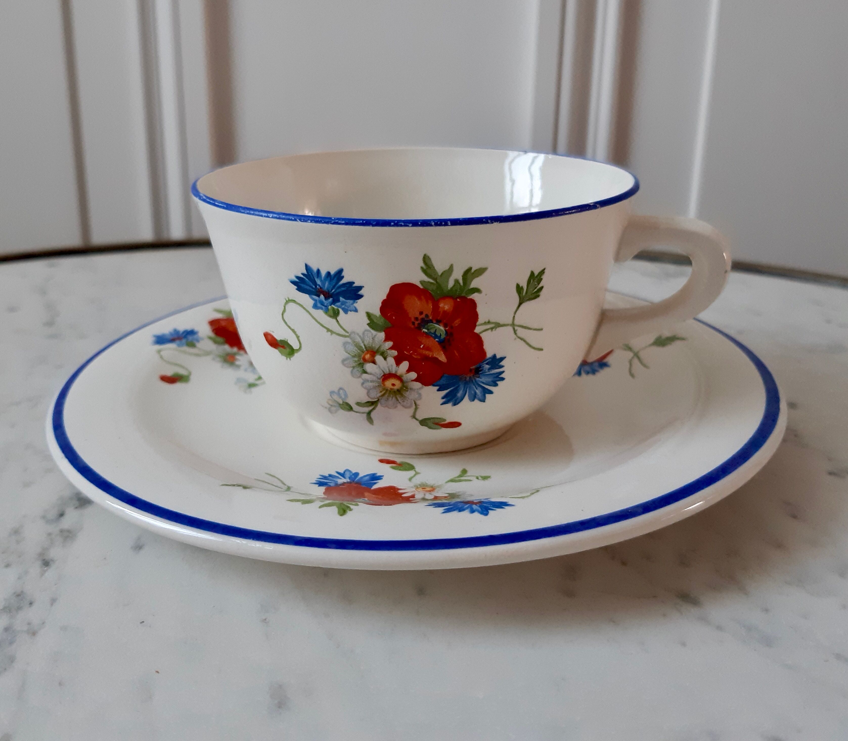 Lot of 3 coffee cups / Tea Salins 50s