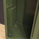 Italian green lacquered metal cabinet from the 1960s/70s
