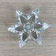 CANDLE HOLDER STAR IN CRYSTALGLASS LORRAINE
