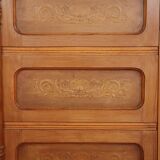 Thonet style curved wood cabinet