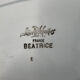 Plat ovale Sarreguemines collection Béatrice