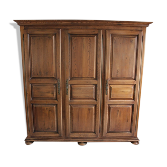 Rustic oak cabinet