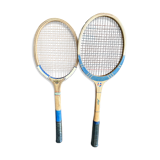Pair of vintage tennis rackets