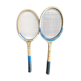 Pair of vintage tennis rackets