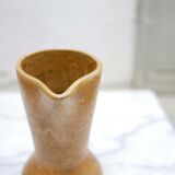 Vintage stoneware pitcher by the digoin factory, France