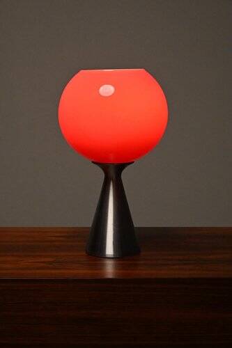Space Age Table Lamp in Aluminum from Erco