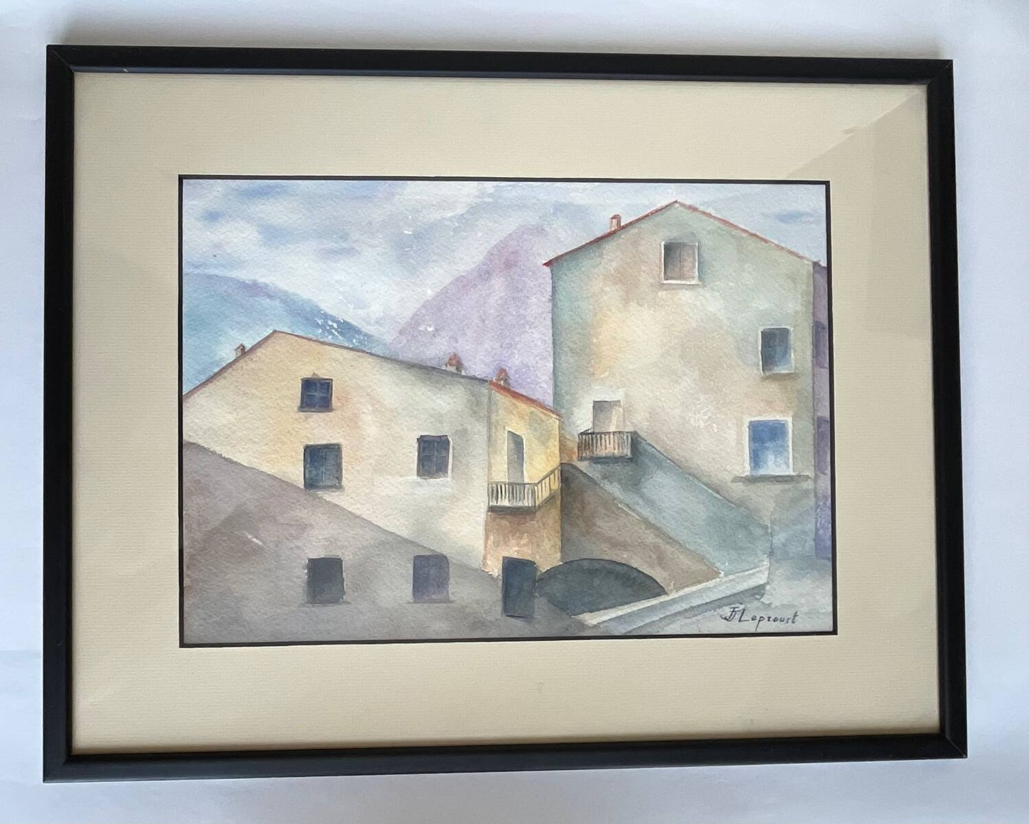 Painting: Watercolor - landscape