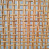 Rattan and wicker headboard