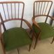 Ensemble de 6 chaises et 2 fauteuils de Charles Ramos