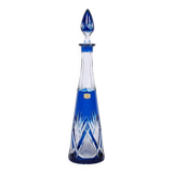 Wine carafe - cristallerie val saint-lambert - model: pyramid - period: 20th century