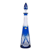 Wine carafe - cristallerie val saint-lambert - model: pyramid - period: 20th century