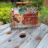 Metal magazine rack 1960